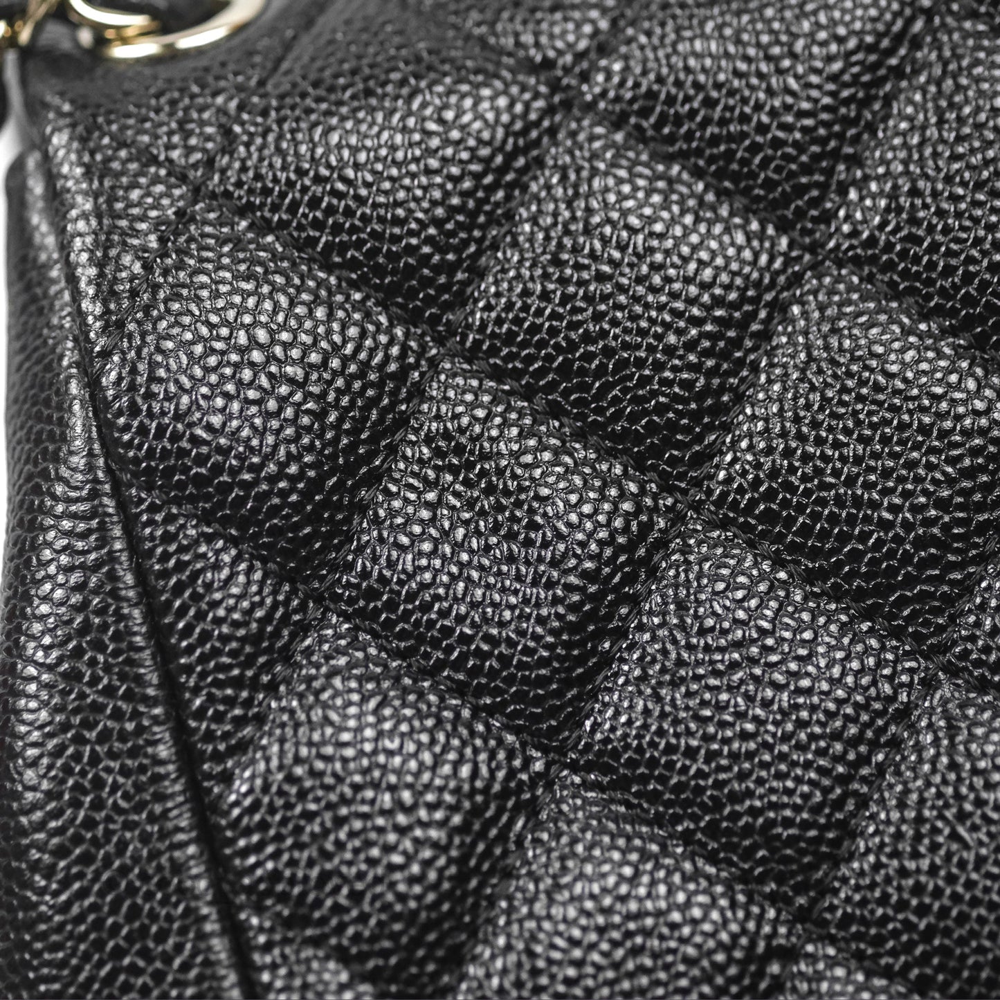 Chanel Duma Backpack Small Black Caviar Gold Hardware