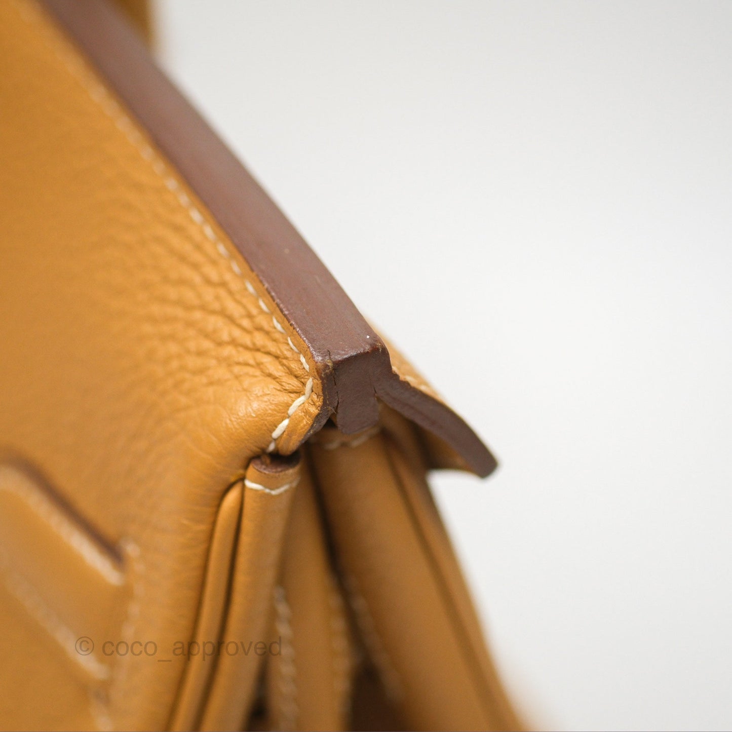 Hermès Birkin 30 Retourne Nature Sable 21 Togo Palladium Hardware