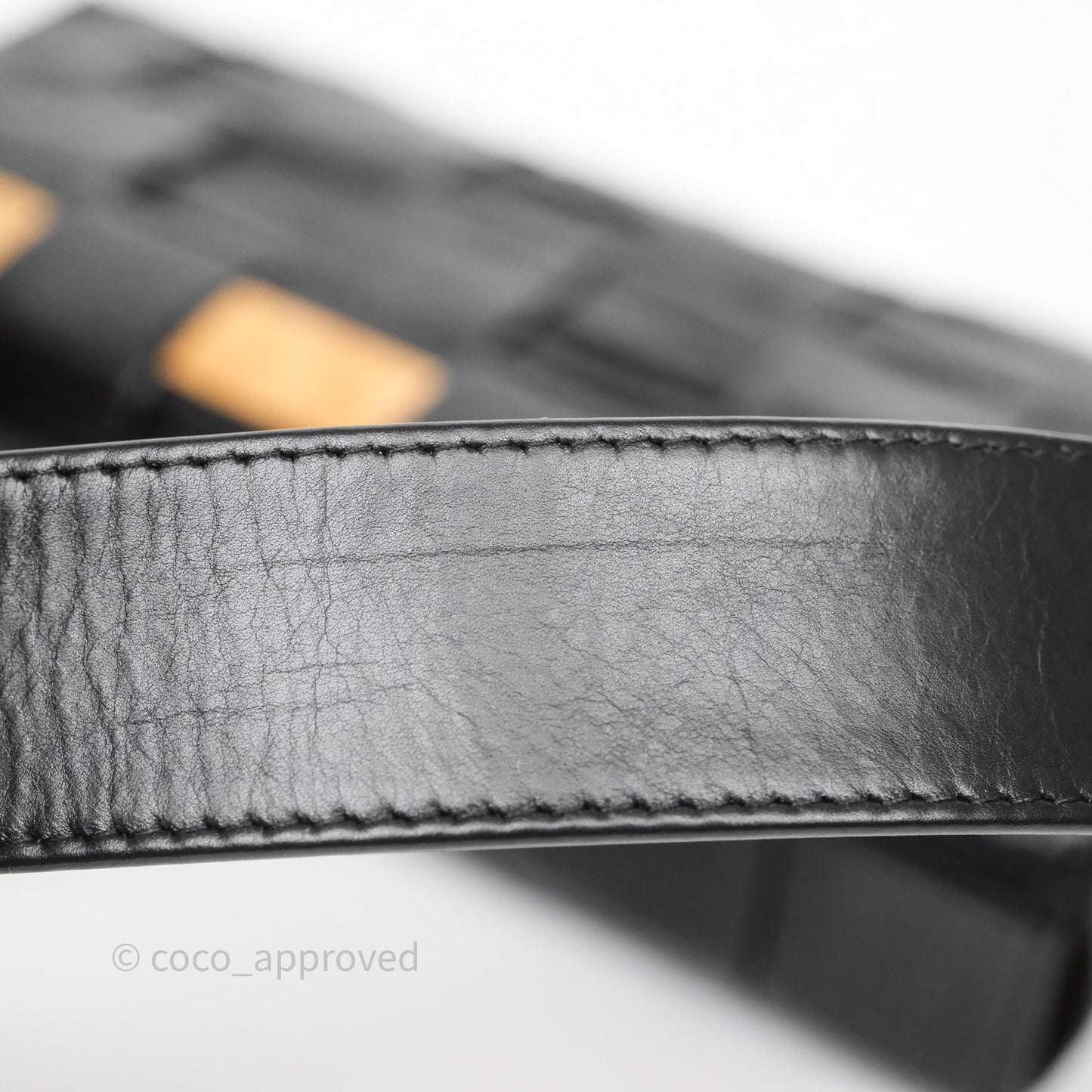 Bottega Veneta Cassette Stretch Belt Bag Maxi Black Intrecciato Leather