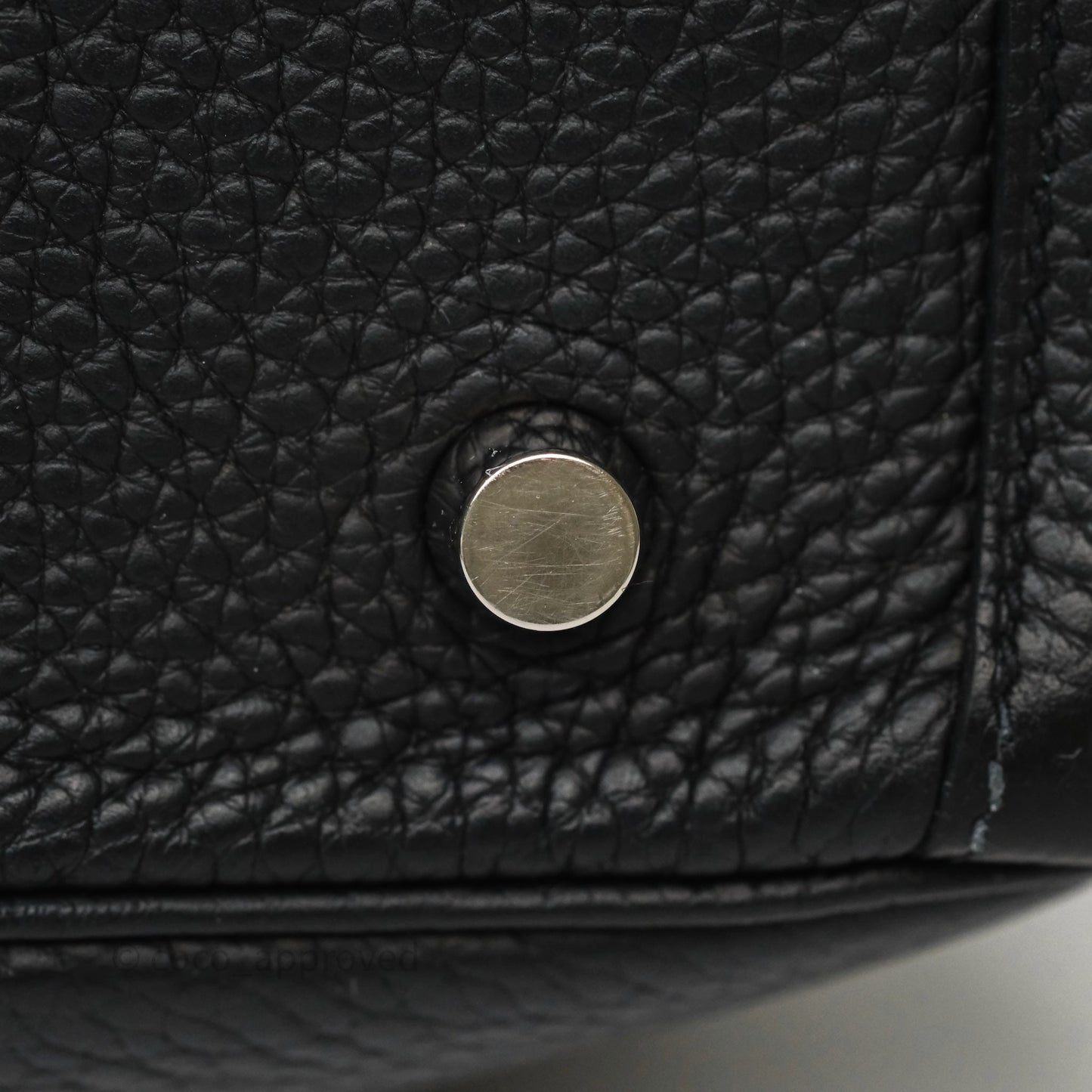 Hermès Lindy 30 Black Clemence Palladium Hardware