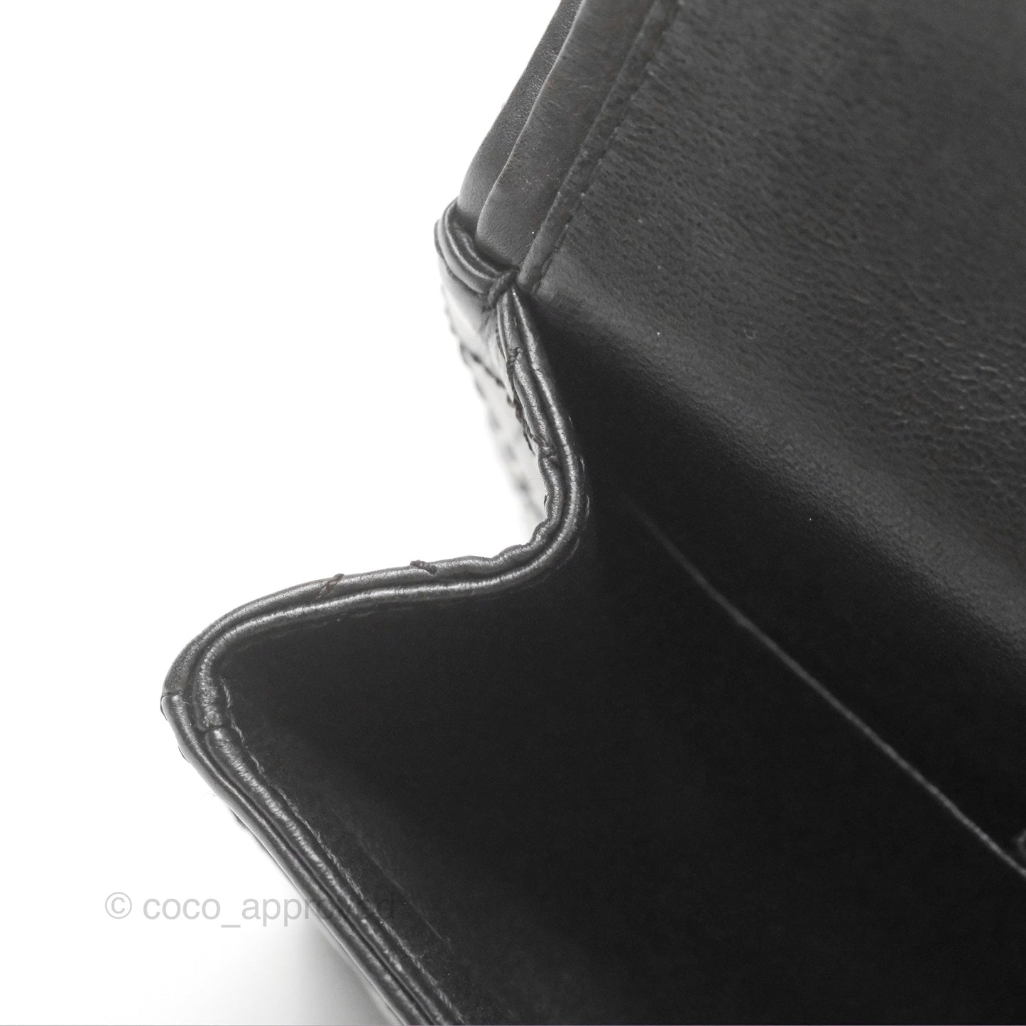 Chanel Mini Reissue 224 Black Aged Calfskin Ruthenium Hardware