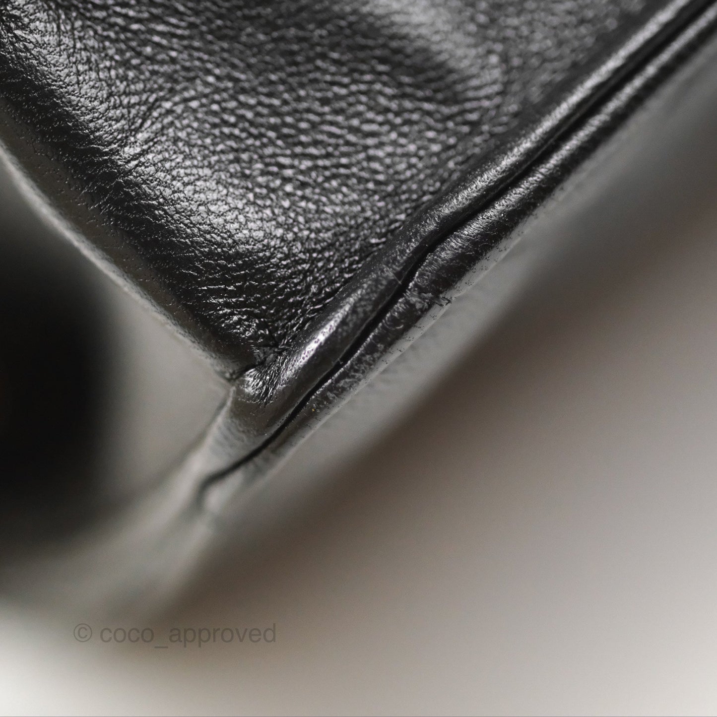 Chanel Classic Quilted Wallet on Chain WOC Black Lambskin Gold Hardware