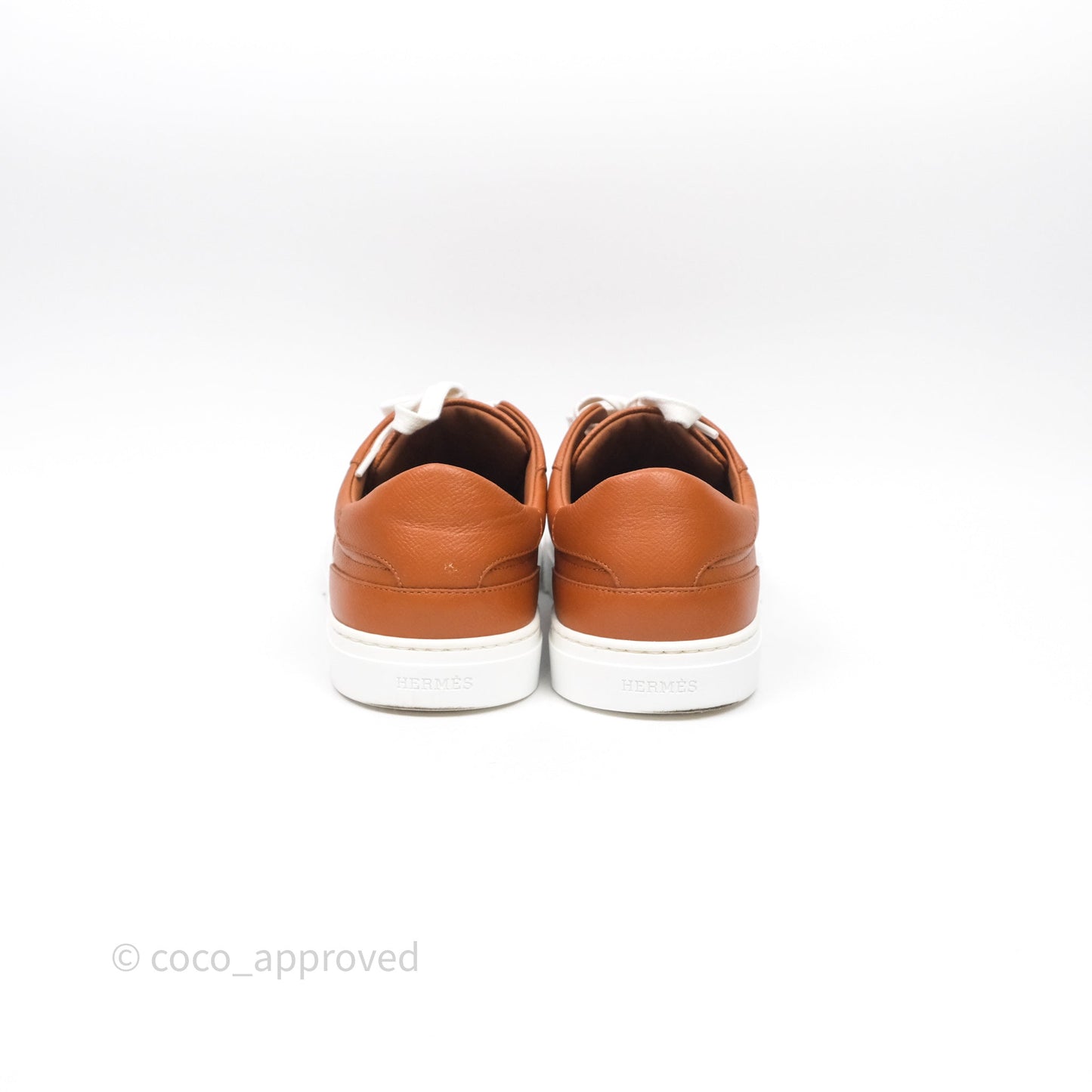 Hermès Day Sneakers Naturel Epsom Size 39