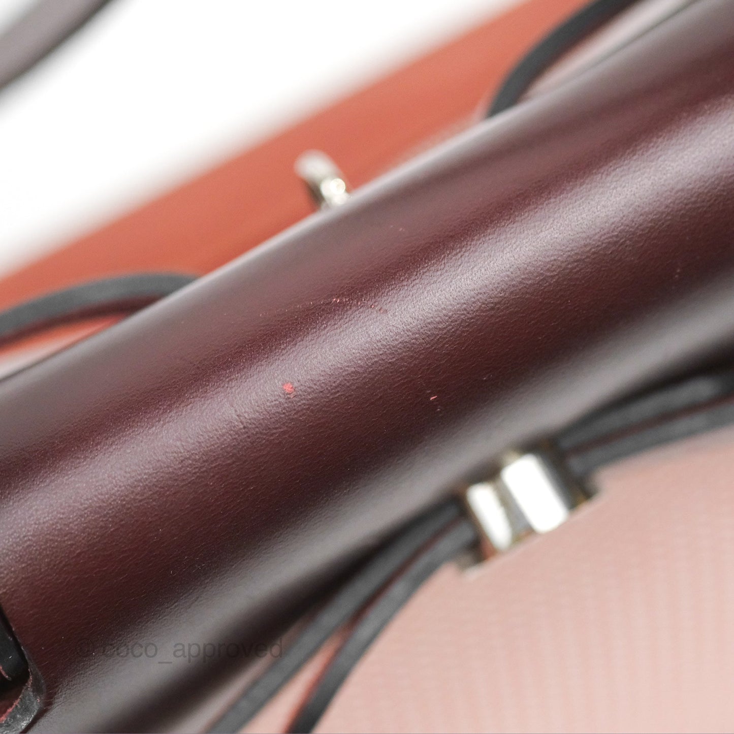 Hermès Herbag Retourne Zip 31 Ecru/Brique/Mauve Pale/Rouge Sellier Canvas Palladium Hardware
