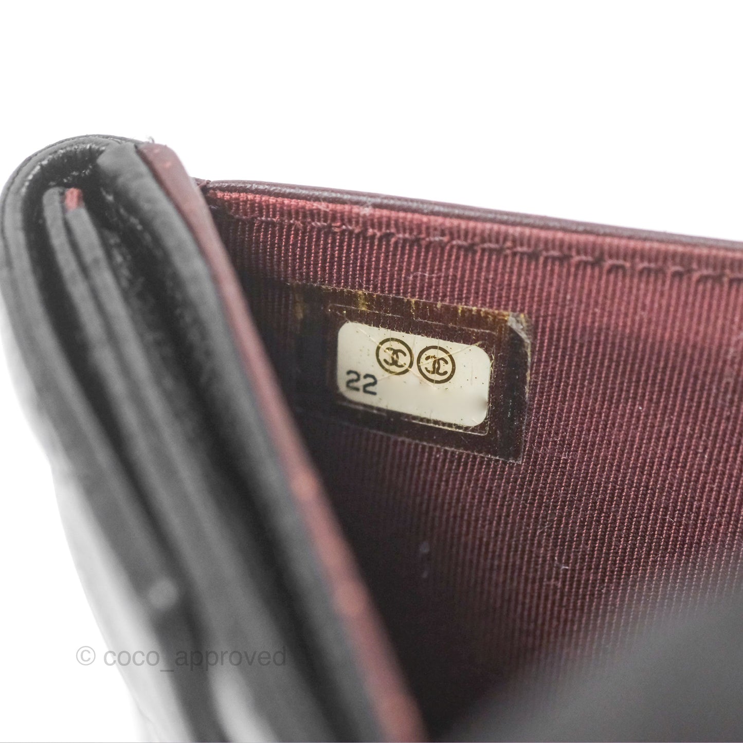 Chanel Quilted Short Flap Black Caviar Gold Hardware