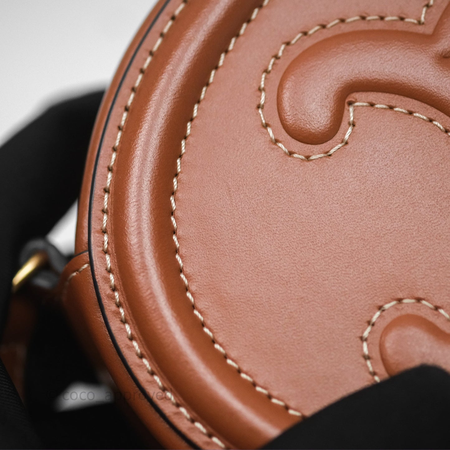Celine Mini Oval Bag Cuir Triomphe Tan Calfskin