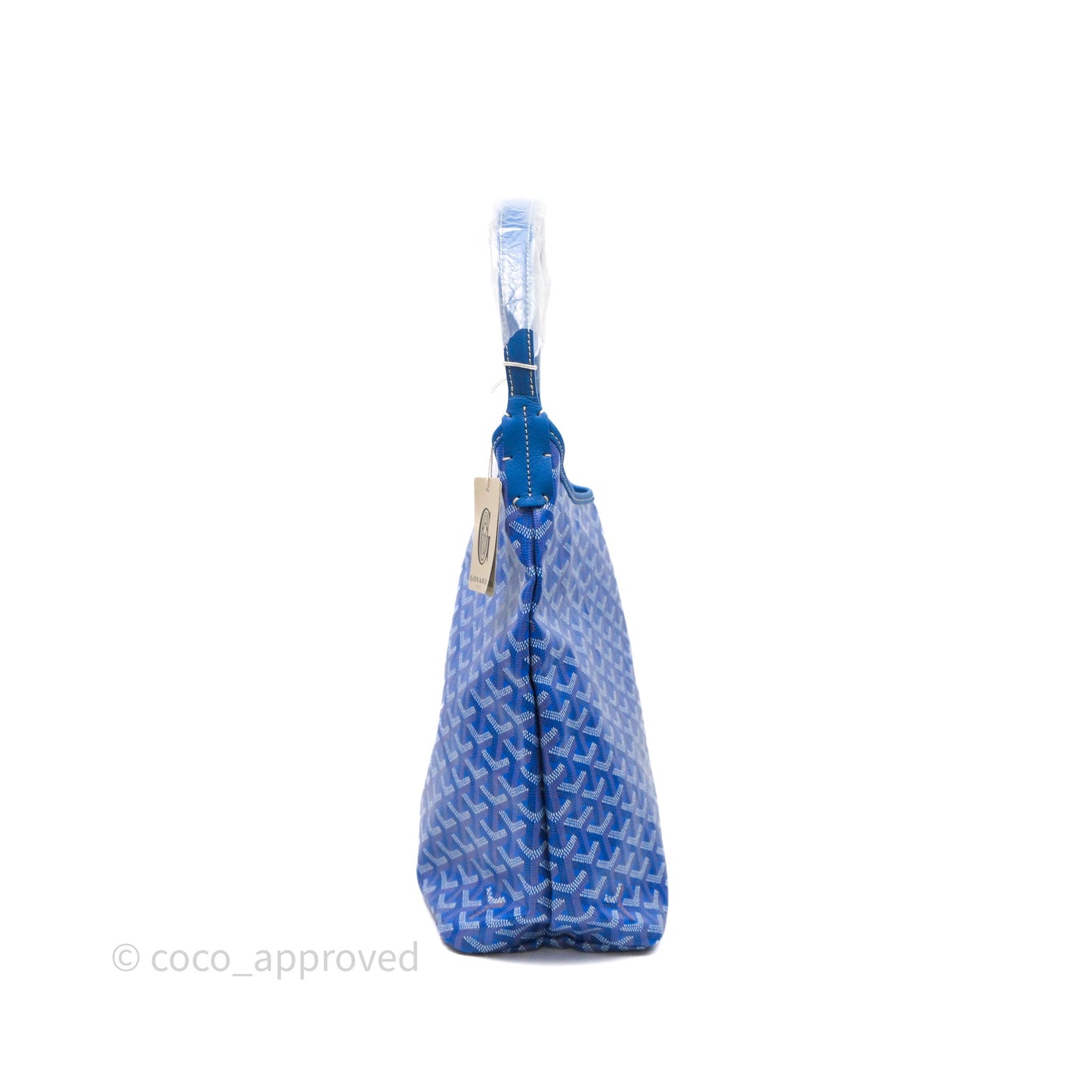 Goyard Bohème Hobo Bag Bleu Ciel Goyardine Canvas