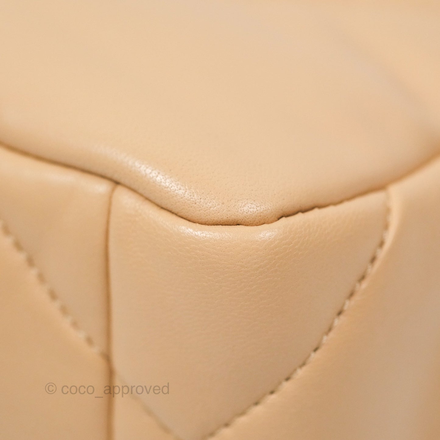 Chanel 19 Small Beige Mixed Hardware