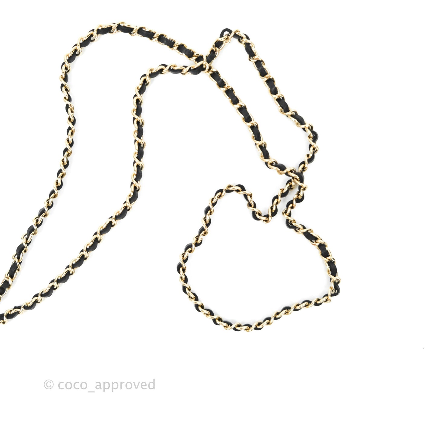 Chanel Quilted Glitter CC Chain Card Holder Black Lambskin Gold Hardware
