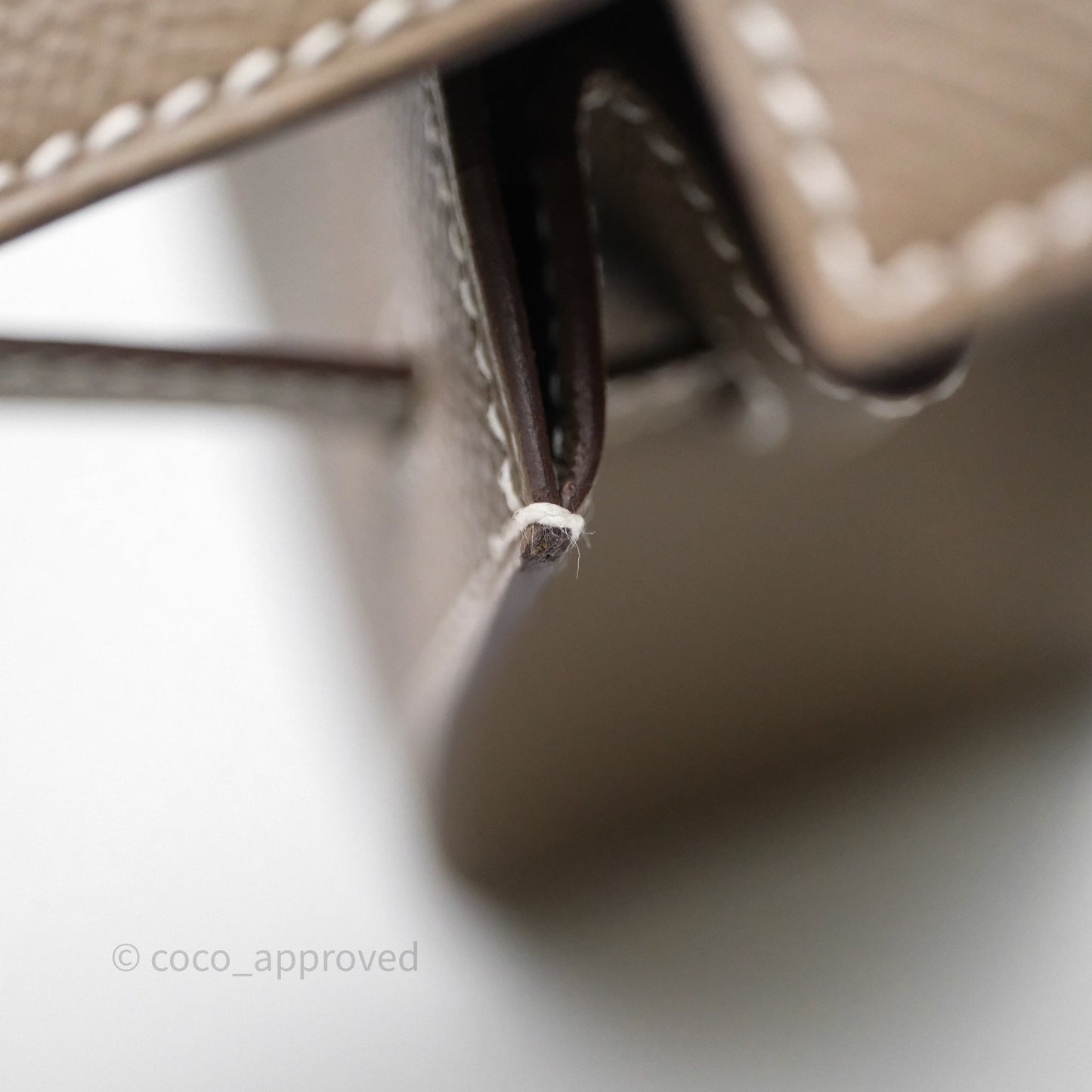 Hermes Kelly 25 Etoupe 18 Epsom Gold Hardware