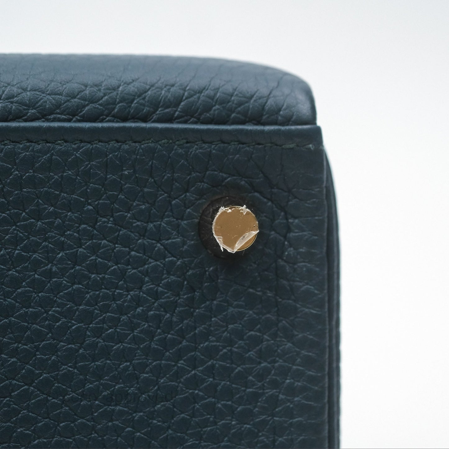 Hermès Kelly 28 Retourne Dark Green Clemence Gold Hardware