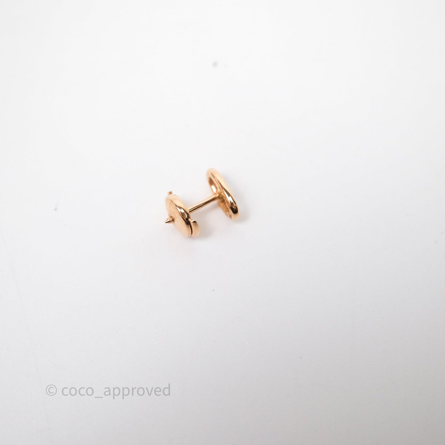 Hermès Chaine d'Ancre Earrings Rose Gold