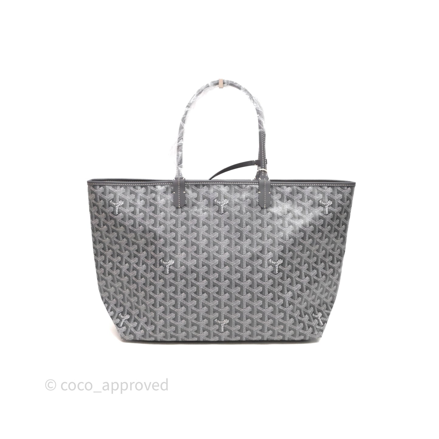 Goyard St Louis Tote PM Grey