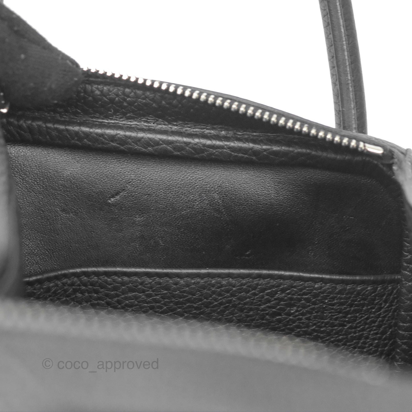 Hermès Lindy 30 Black Clemence Palladium Hardware