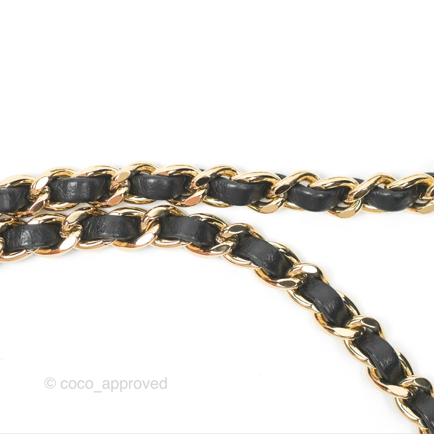 Chanel Ball Crush Mini Rectangular Black Lambskin Gold Hardware 23C