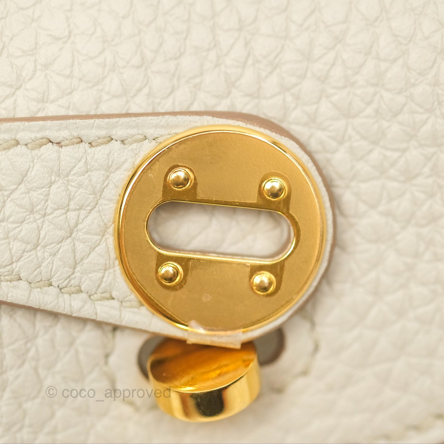 Hermès Mini Lindy 20 Beton Clemence Gold Hardware