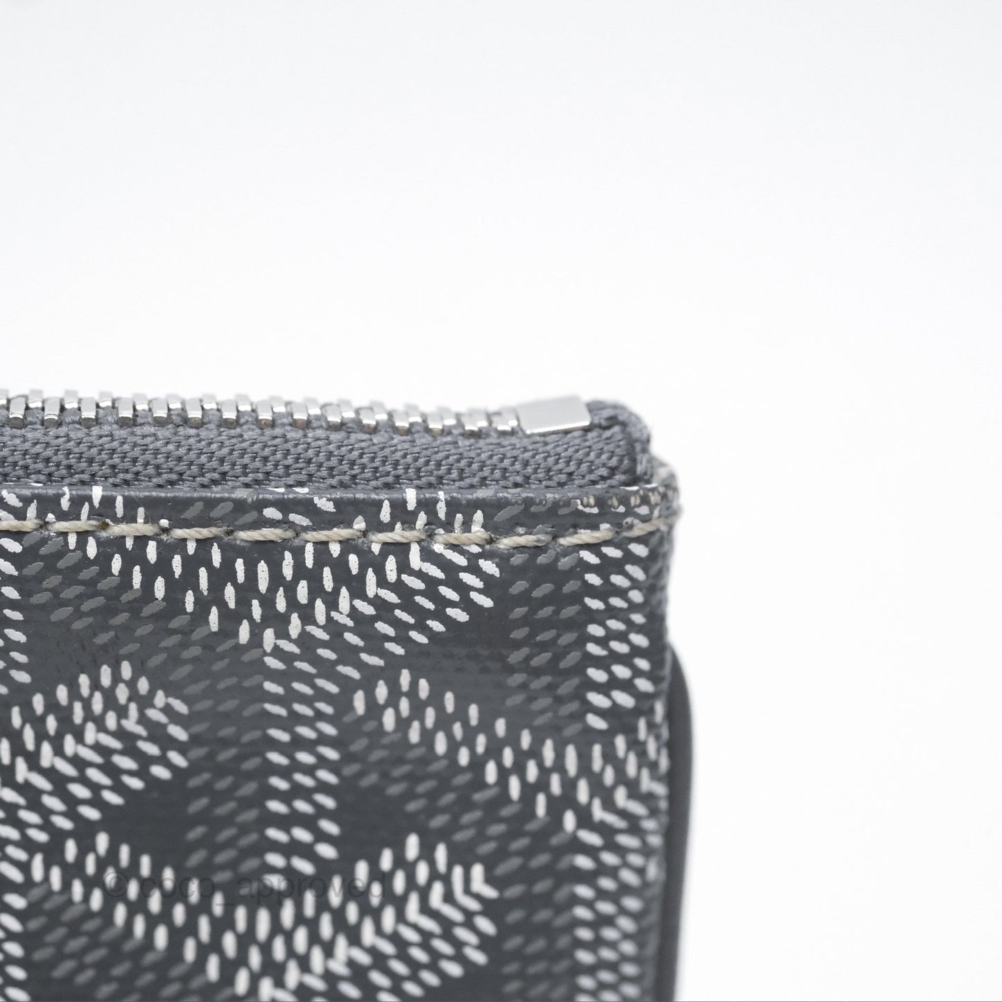 Goyard Sénat Mini Pouch Grey