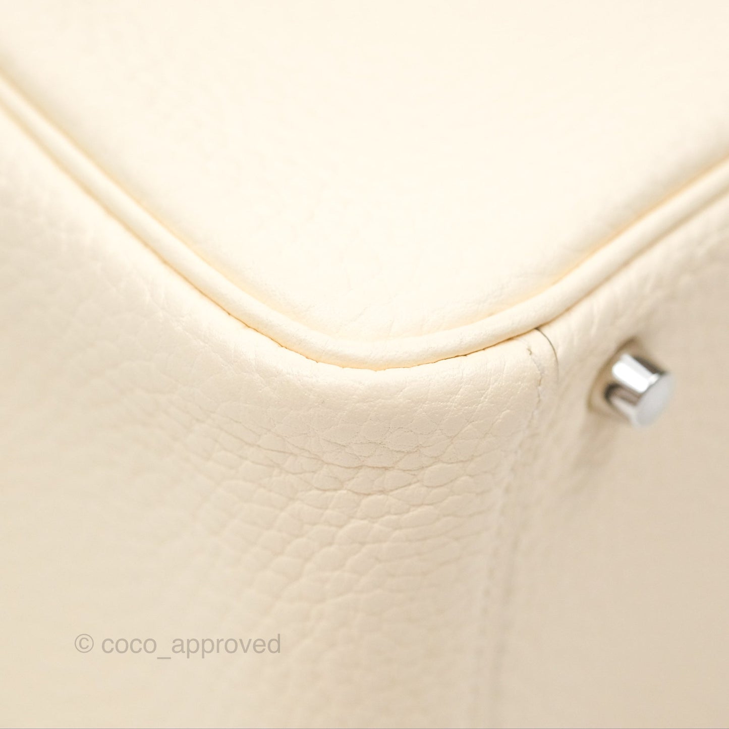 Hermes Mini Lindy Nata I2 Clemence Maxi Quadrille Lime/Mauve sylvestre Toile Palladium Hardware