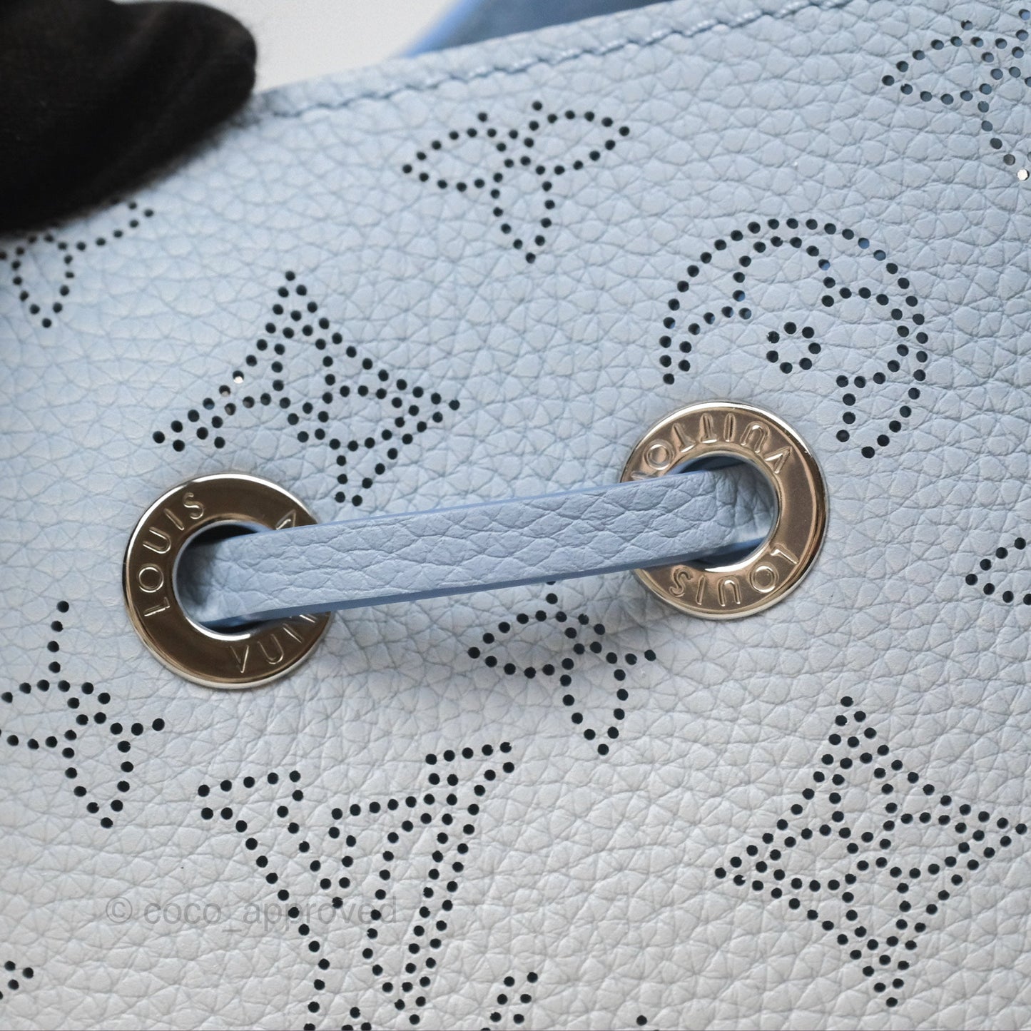 Louis Vuitton Bella Blue Nuage Mahina Calfskin