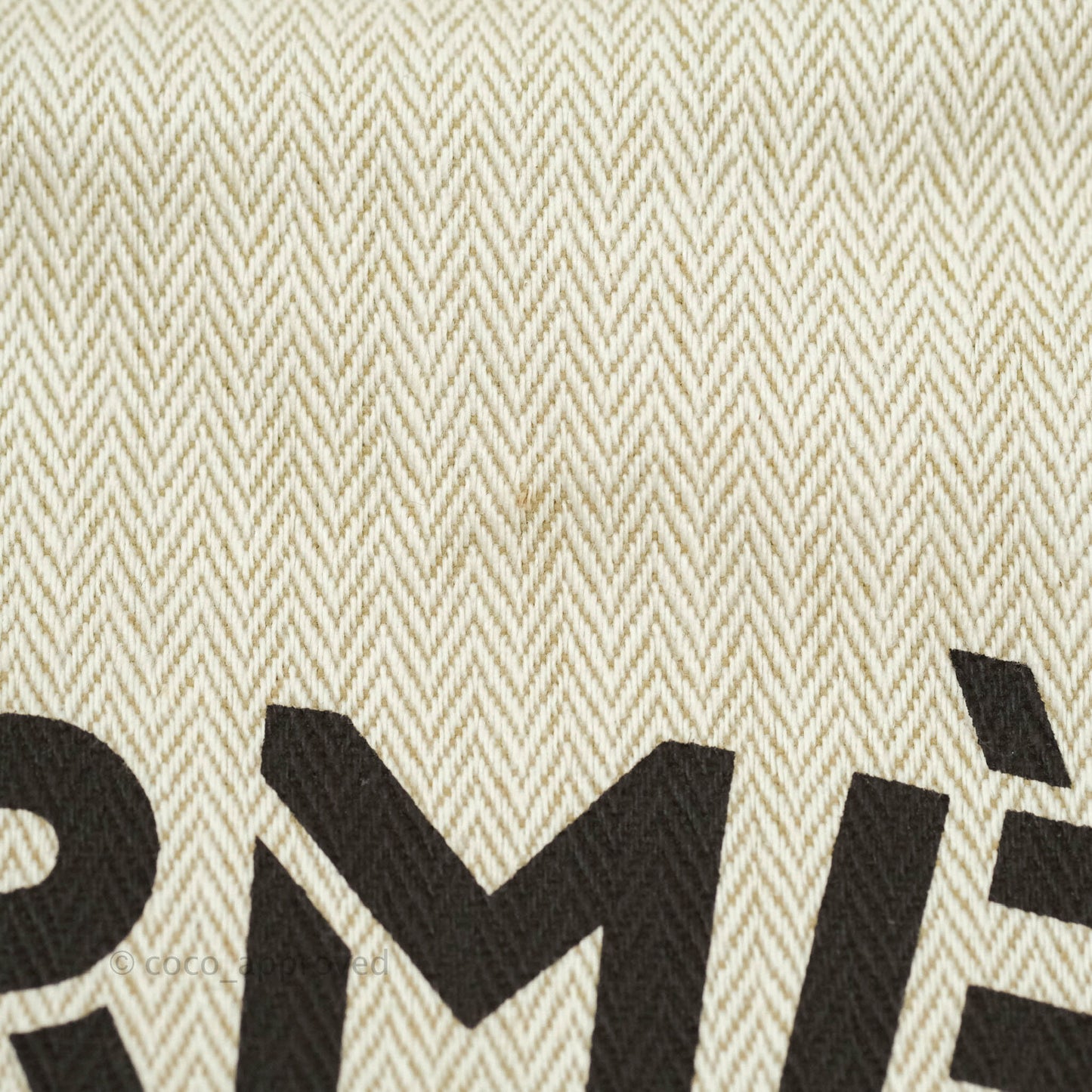 Hermès Aline Canvas Tote Bag