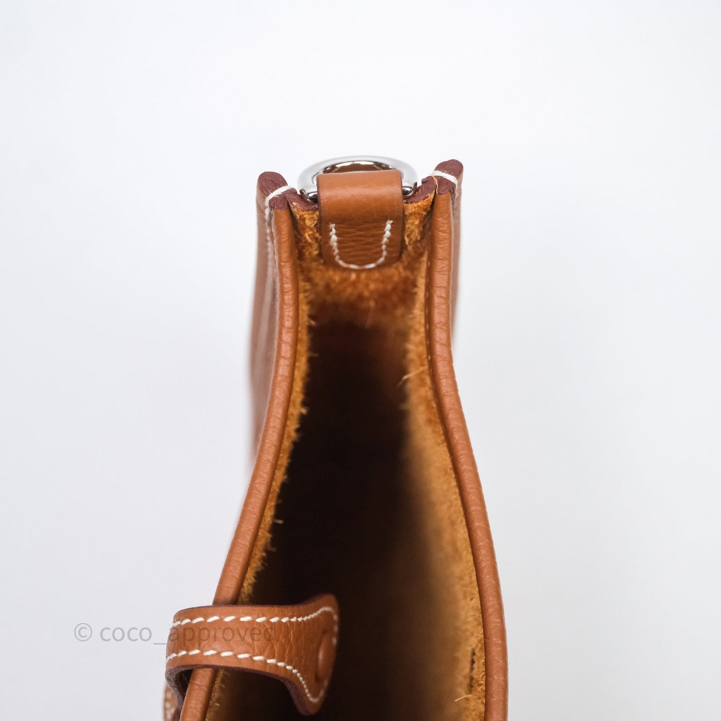 Hermès Mini Evelyne 16 Gold 37 Clemence Palladium Hardware