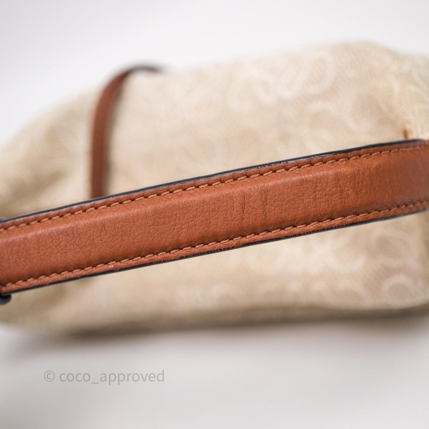 Loewe Top Handle Cubi Bag Anagram Jacquard