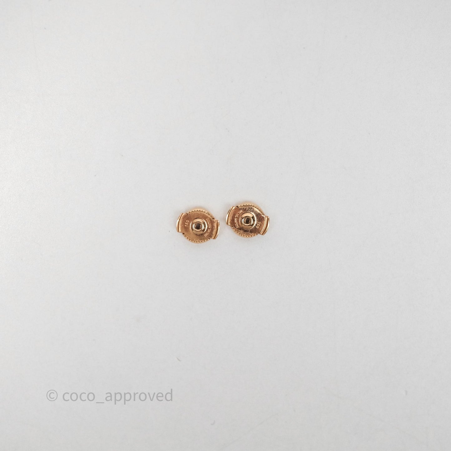 Hermès Chaine d'Ancre Earrings Rose Gold