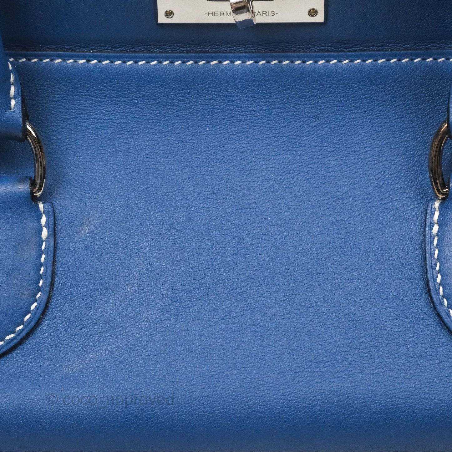 Hermès ToolBox 20 Bleu Agate R2 Swift Palladium Hardware