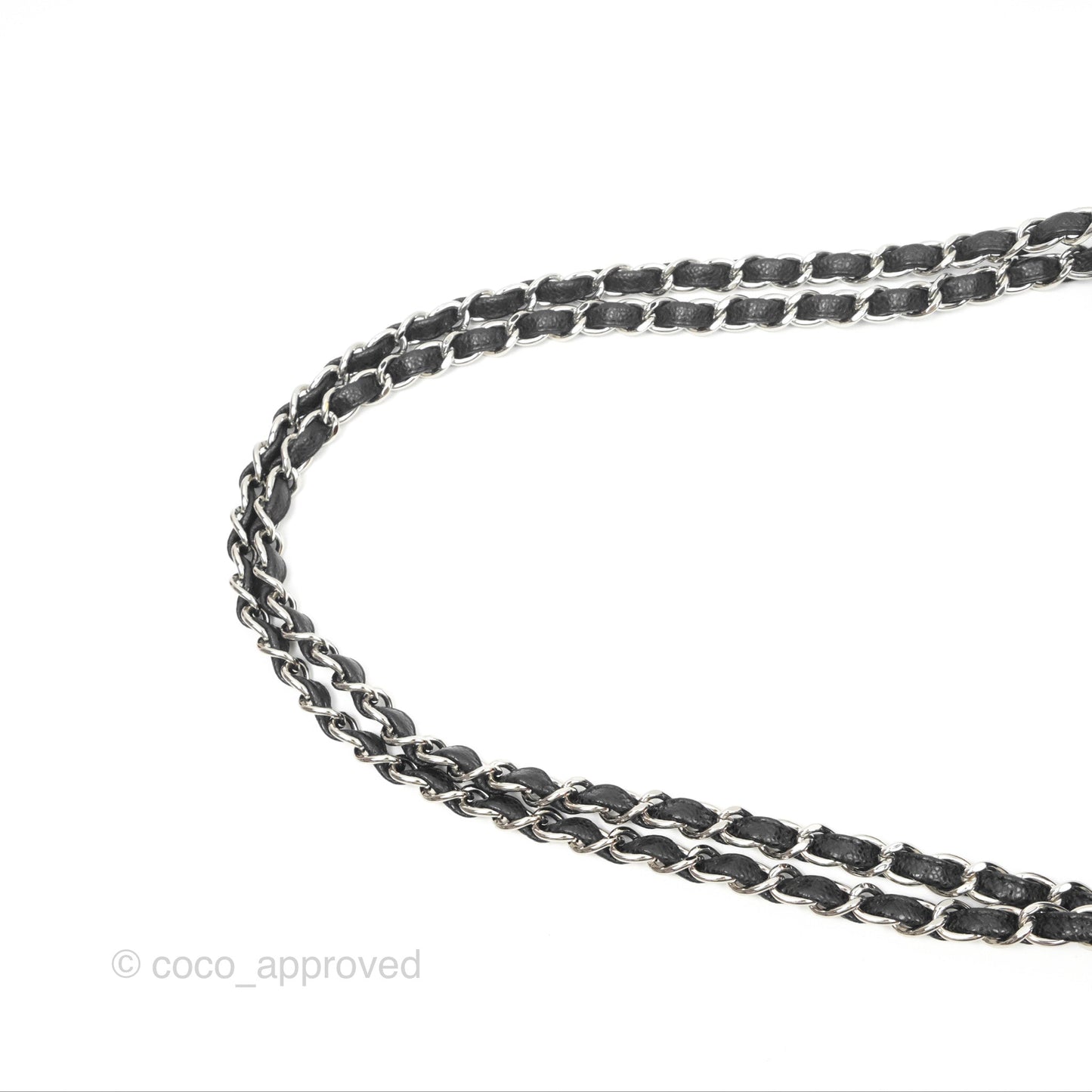 Chanel Jumbo Double Flap Black Caviar Silver Hardware⁣⁣