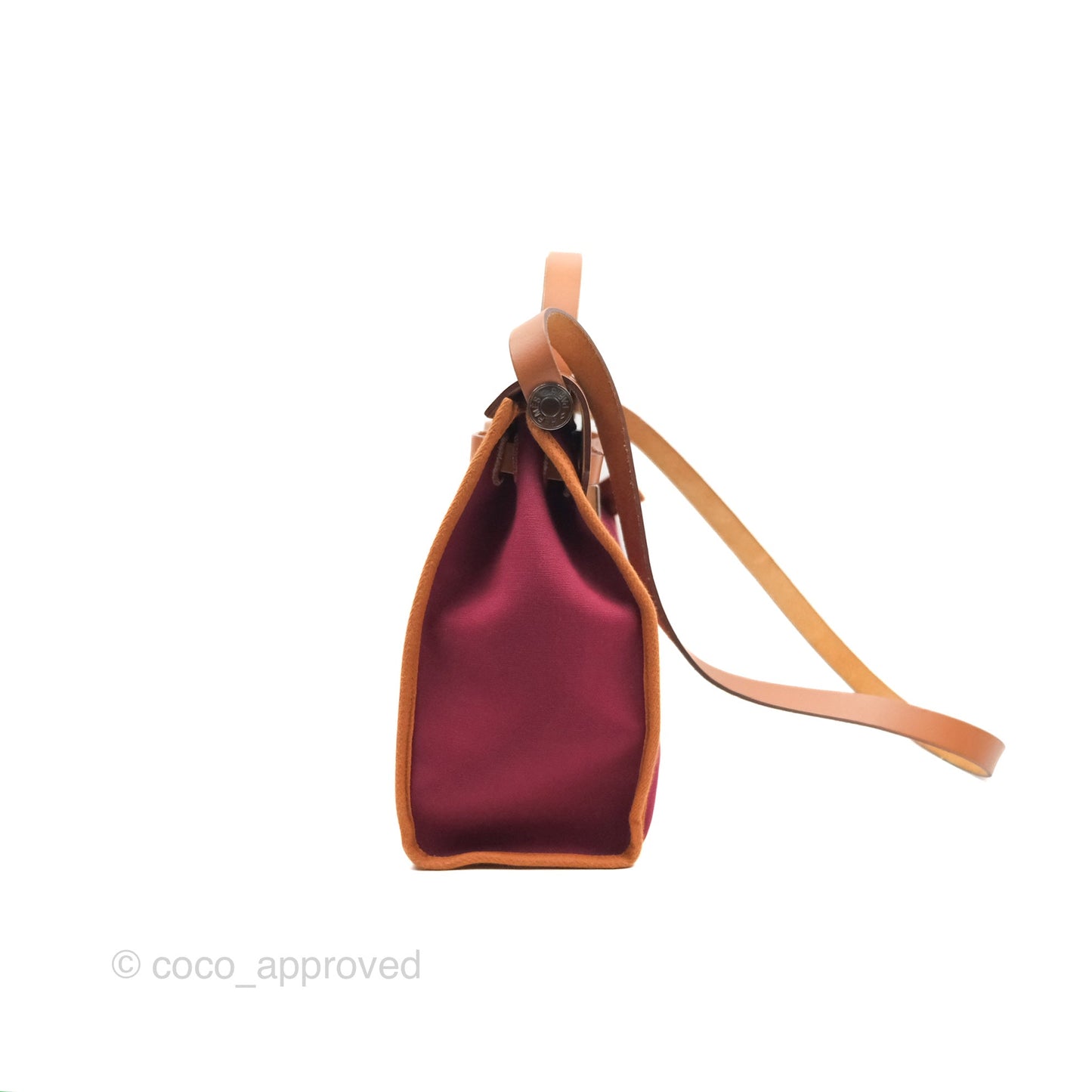 Hermès Herbag Zip 31 Retourne Rose Bubblegum Rubis Nature Canvas Palladium Hardware