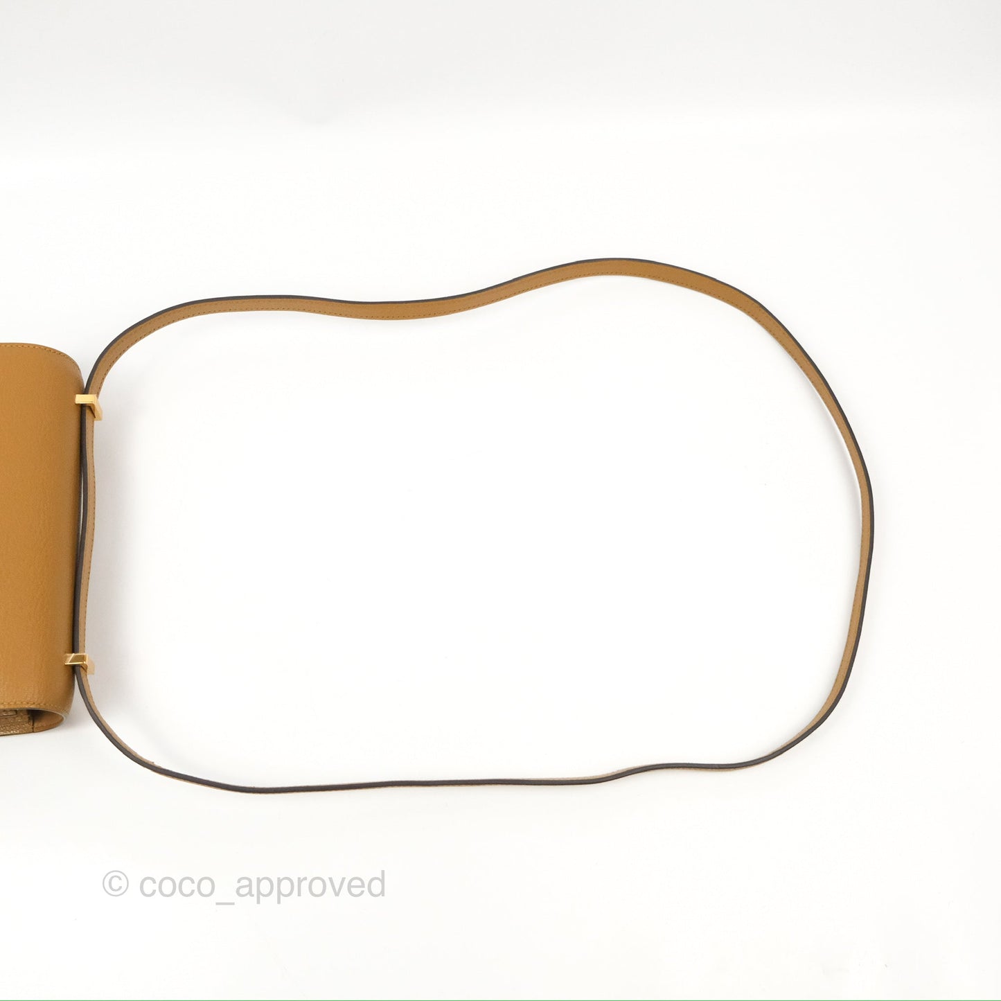 Hermès Constance Mini 18cm Kraft Chevre Mysore Gold Hardware