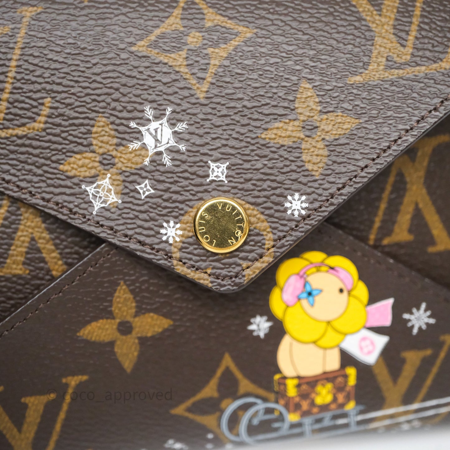 Louis Vuitton 2023 Christmas Animation Kirigami Pochette 3-in-1 Monogram Canvas