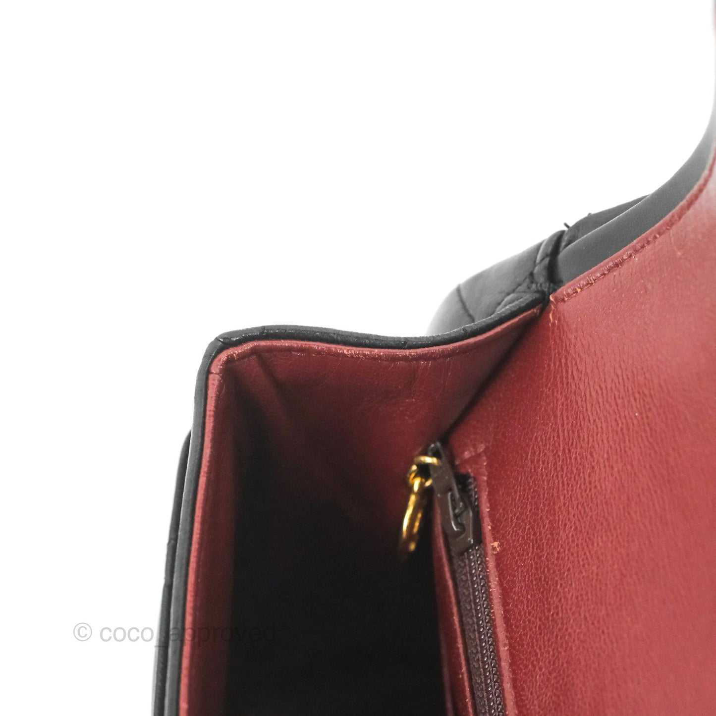Chanel Vintage Medium Double Flap Black Lambskin 24K Gold Hardware