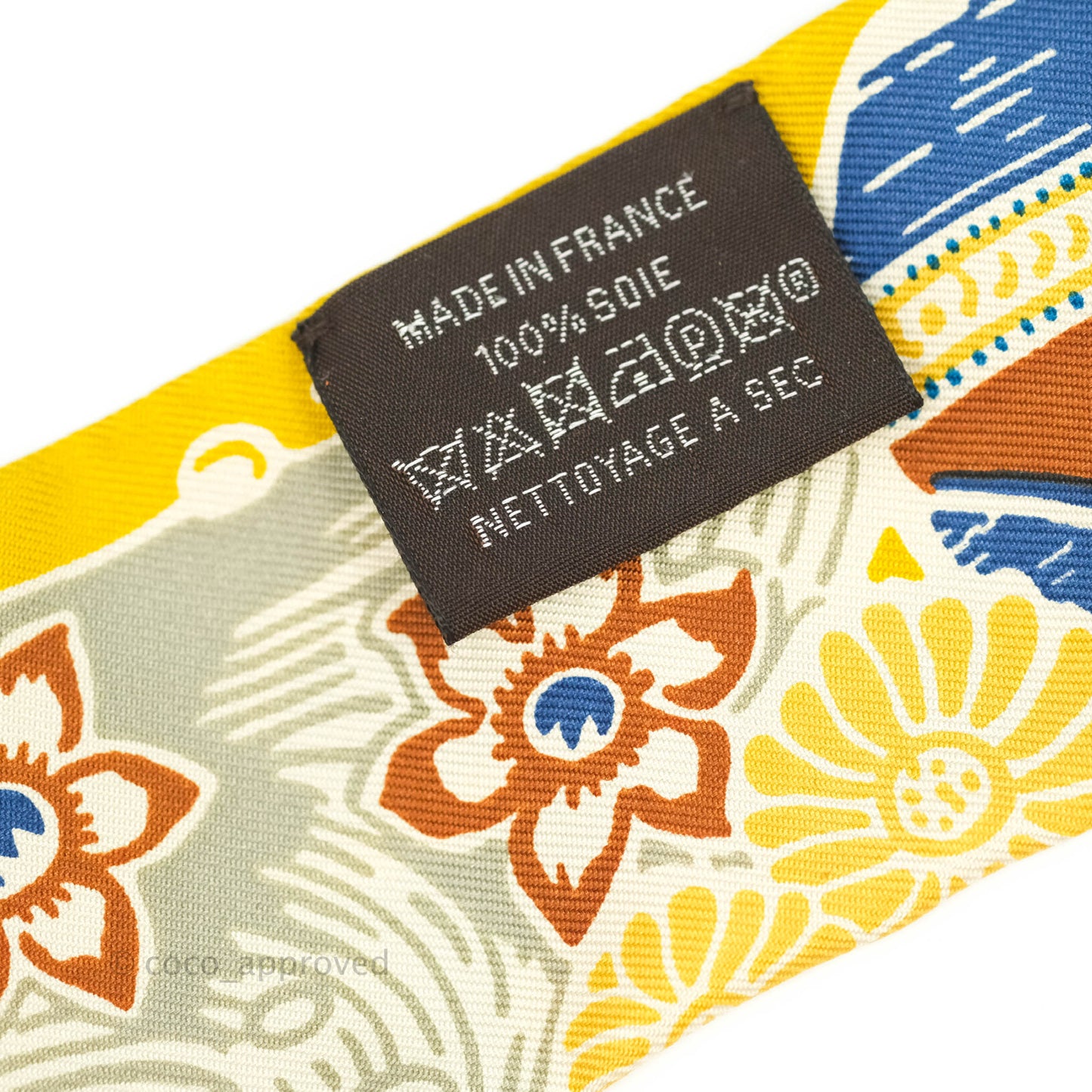 Hermès Silk Bingata Twilly