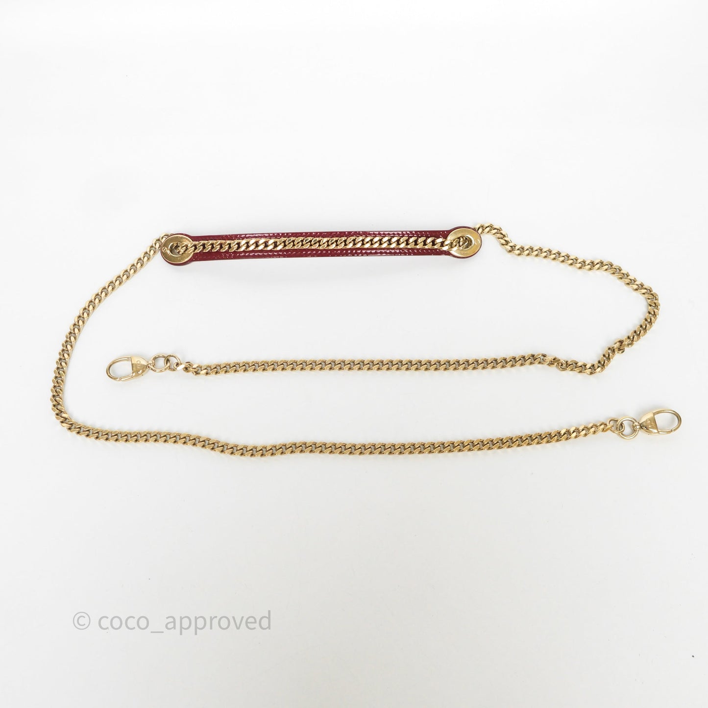 Christian Dior Mini Lady Dior Red Patent Cannage Gold Hardware