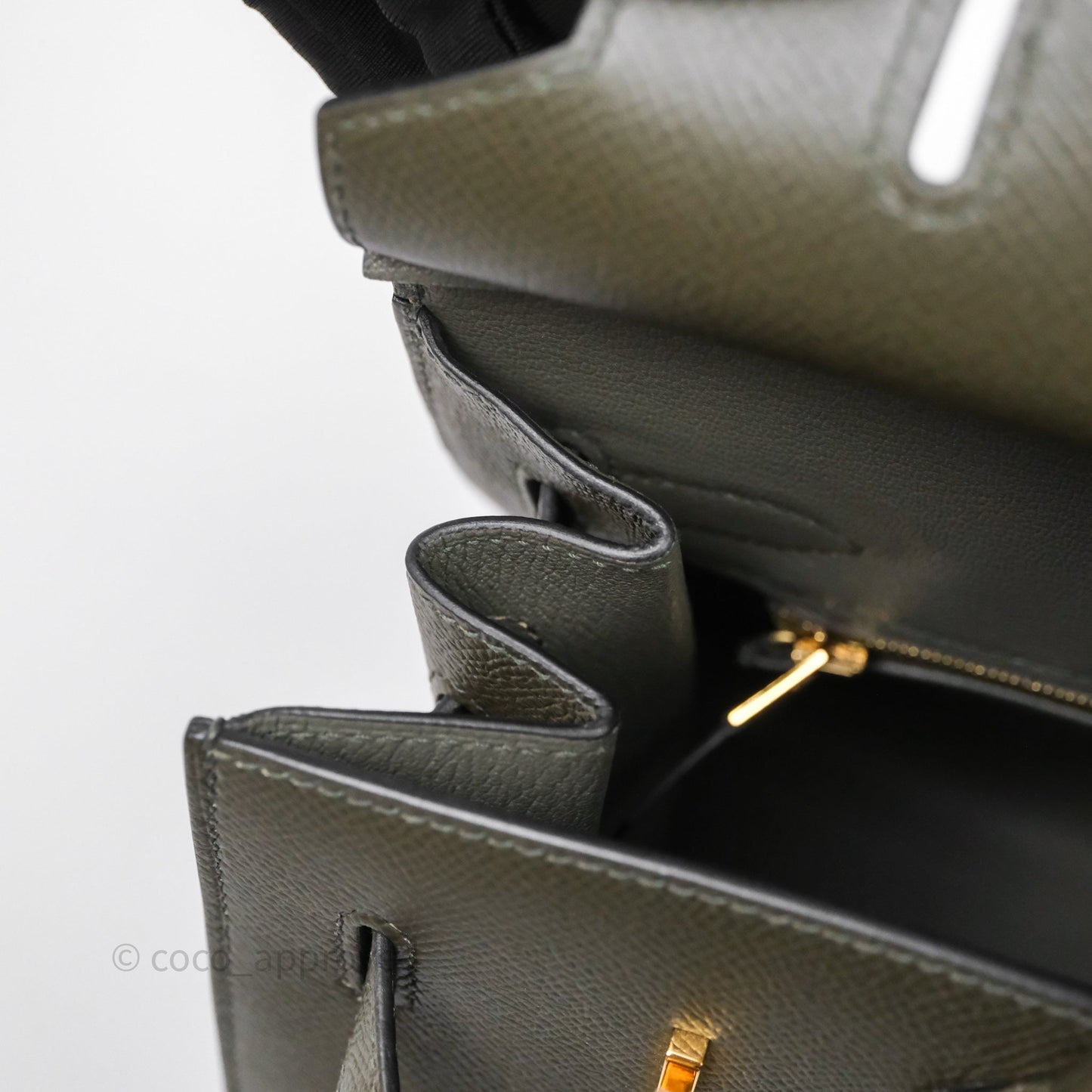 Hermès Birkin 30 Vert de Gris C6 Epsom Gold Hardware