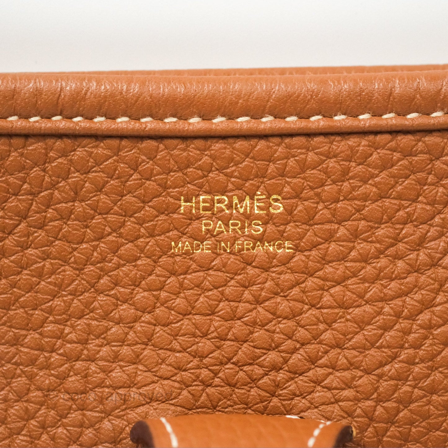 Hermes Evelyne III 29 Gold Clemence Gold Hardware