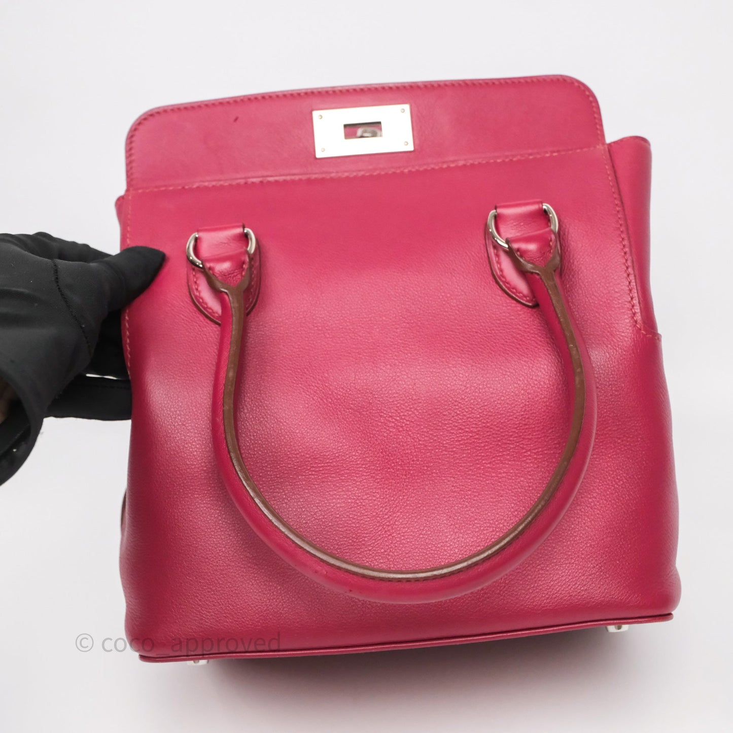 Hermès ToolBox 20 Rubis B5 Swift Palladium Hardware