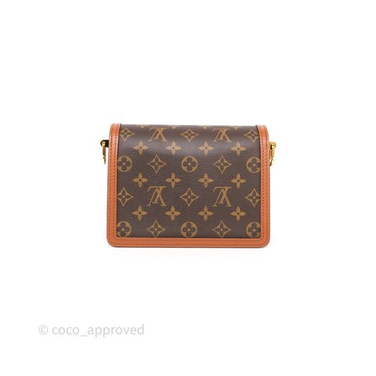 Louis Vuitton Mini Dauphine Monogram Tan Calfskin