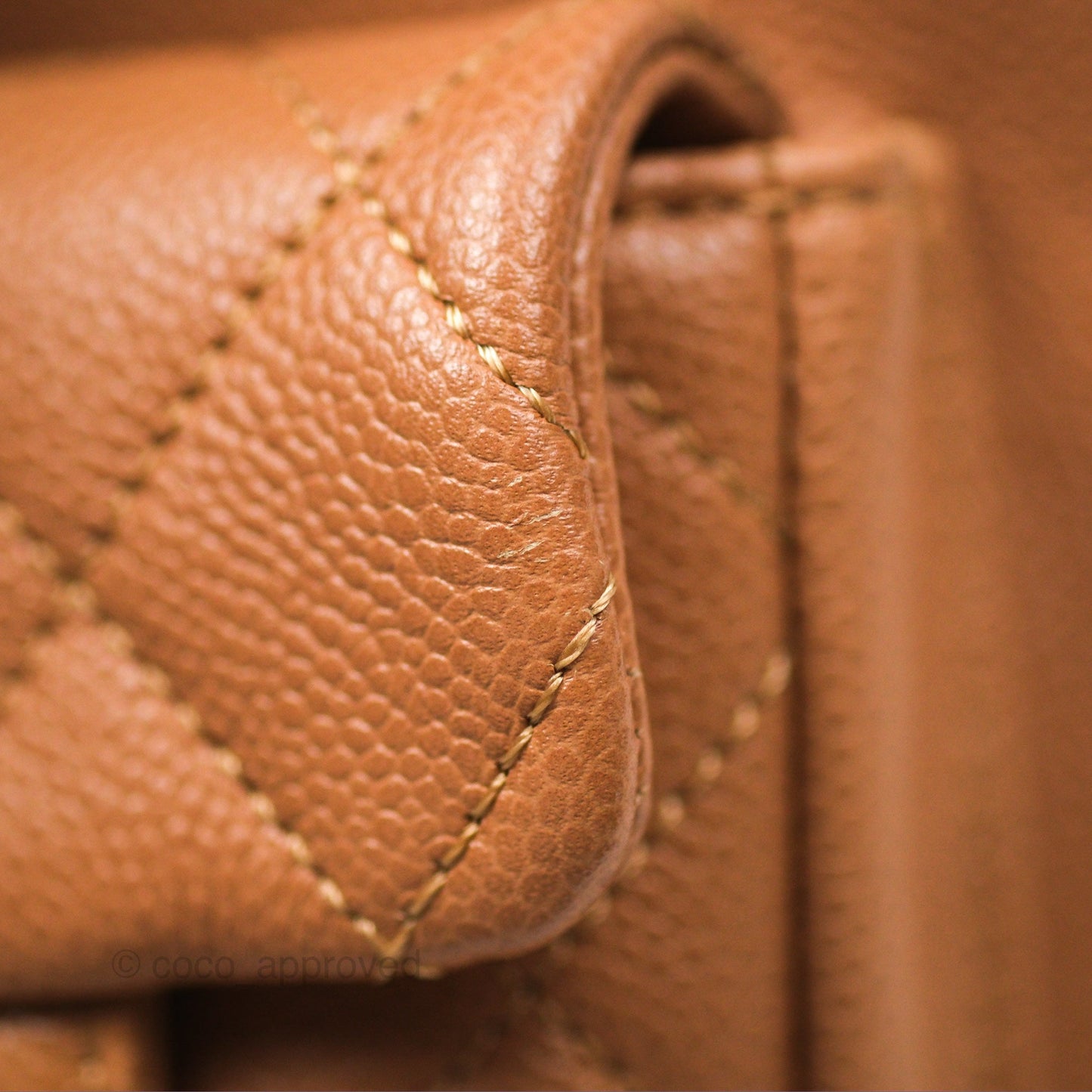 Chanel Duma Backpack Medium Dark Beige Caviar Gold Hardware