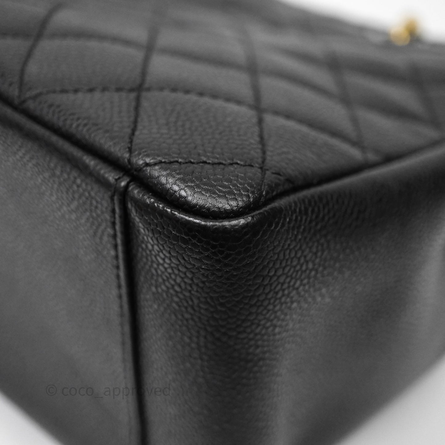 Chanel GST Black Caviar Gold Hardware