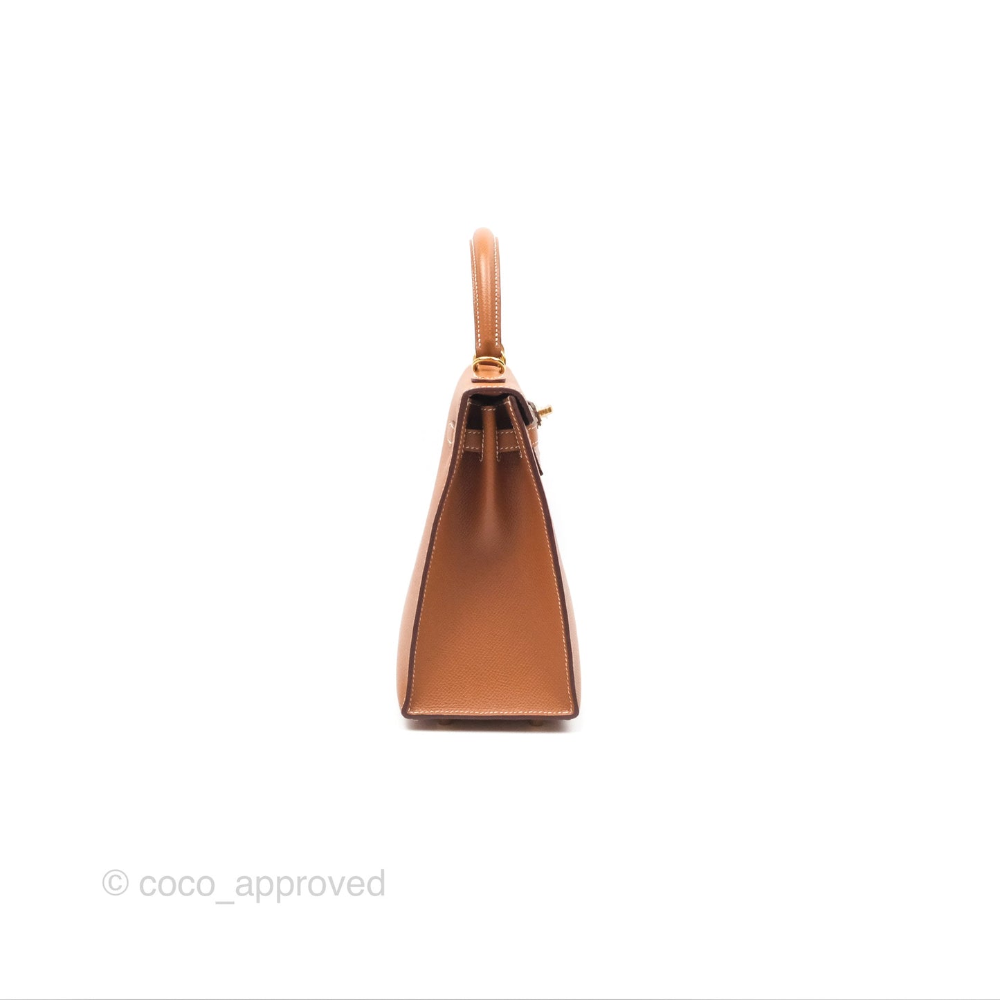 Hermès Kelly 25 Sellier Gold 37 Epsom Gold Hardware