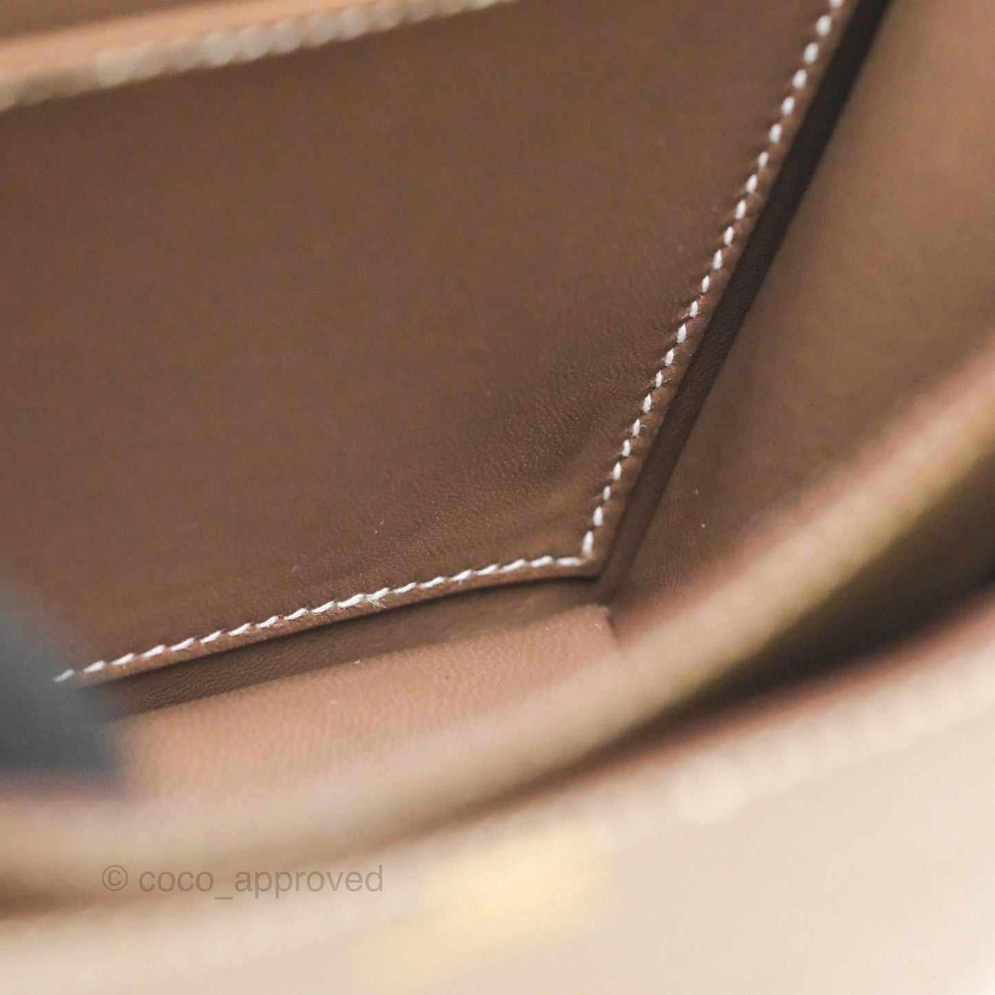 Hermès Constance Mini 18cm Mirror Etoupe Epsom Gold Hardware