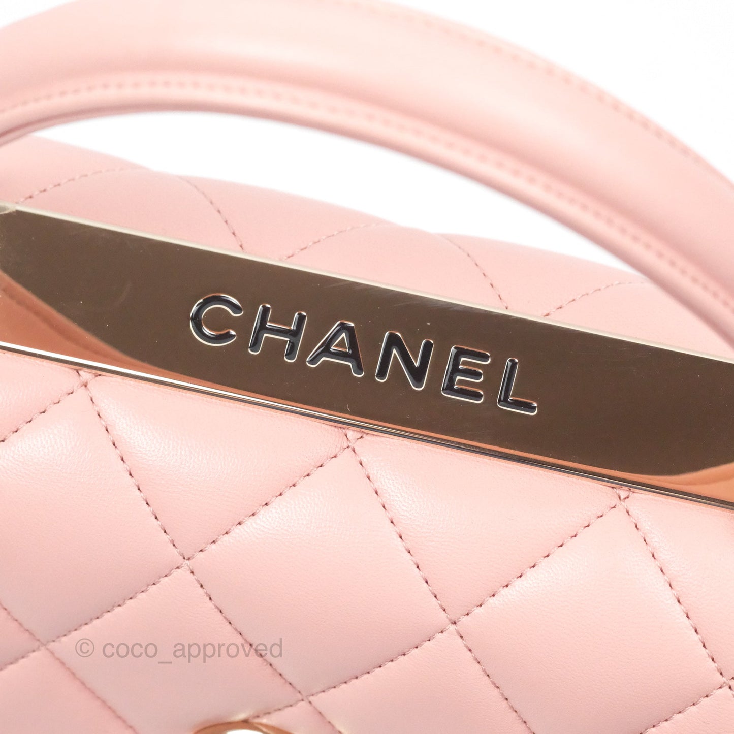 Chanel Small Trendy CC Pink Lambskin Gold Hardware
