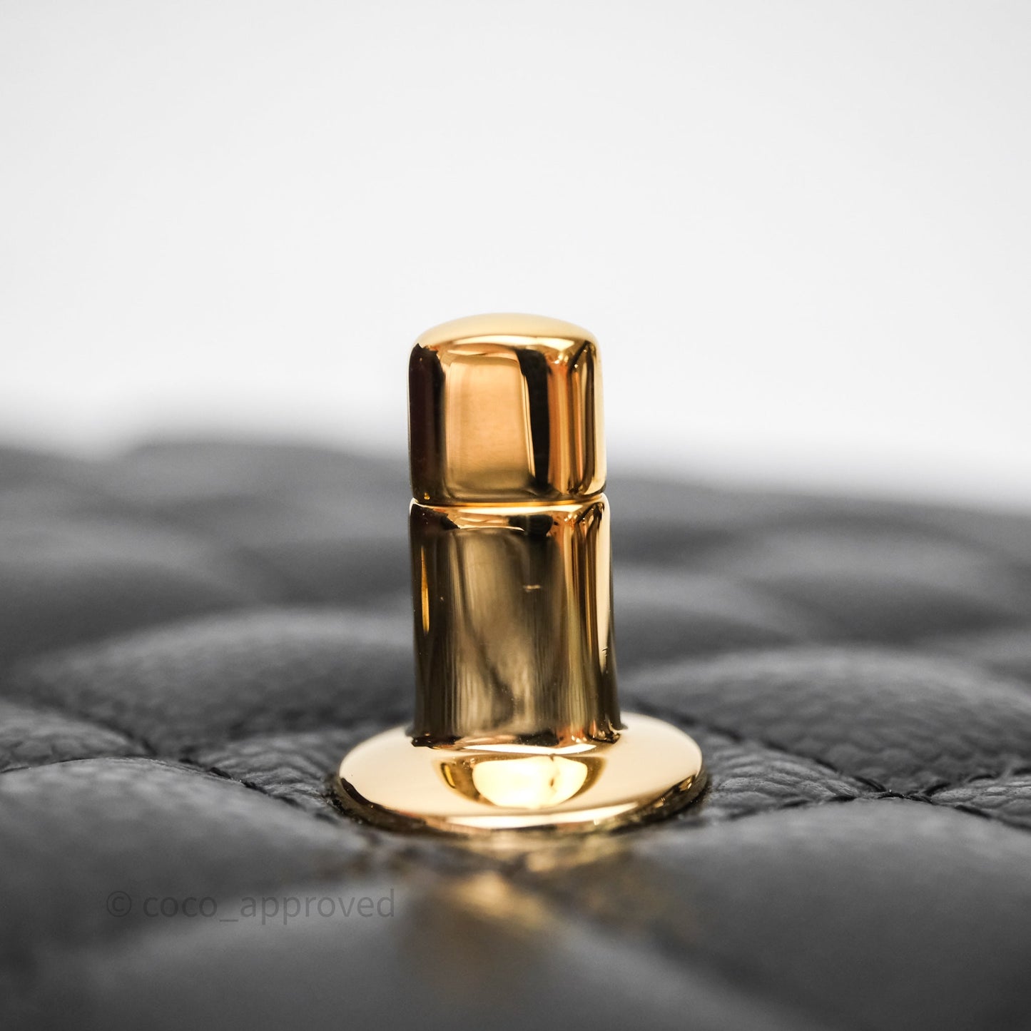 Chanel Small Classic Flap Quilted Black Caviar Gold Hardware