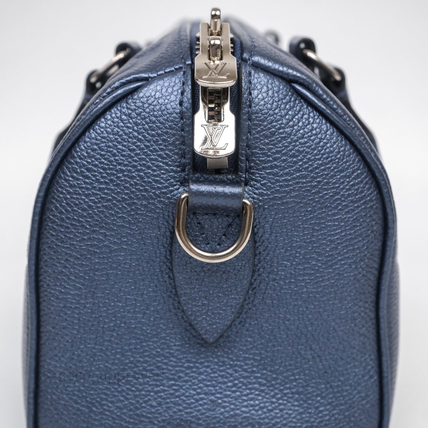 Louis Vuitton Speedy Bandoulière 20 Monogram Empreinte Navy