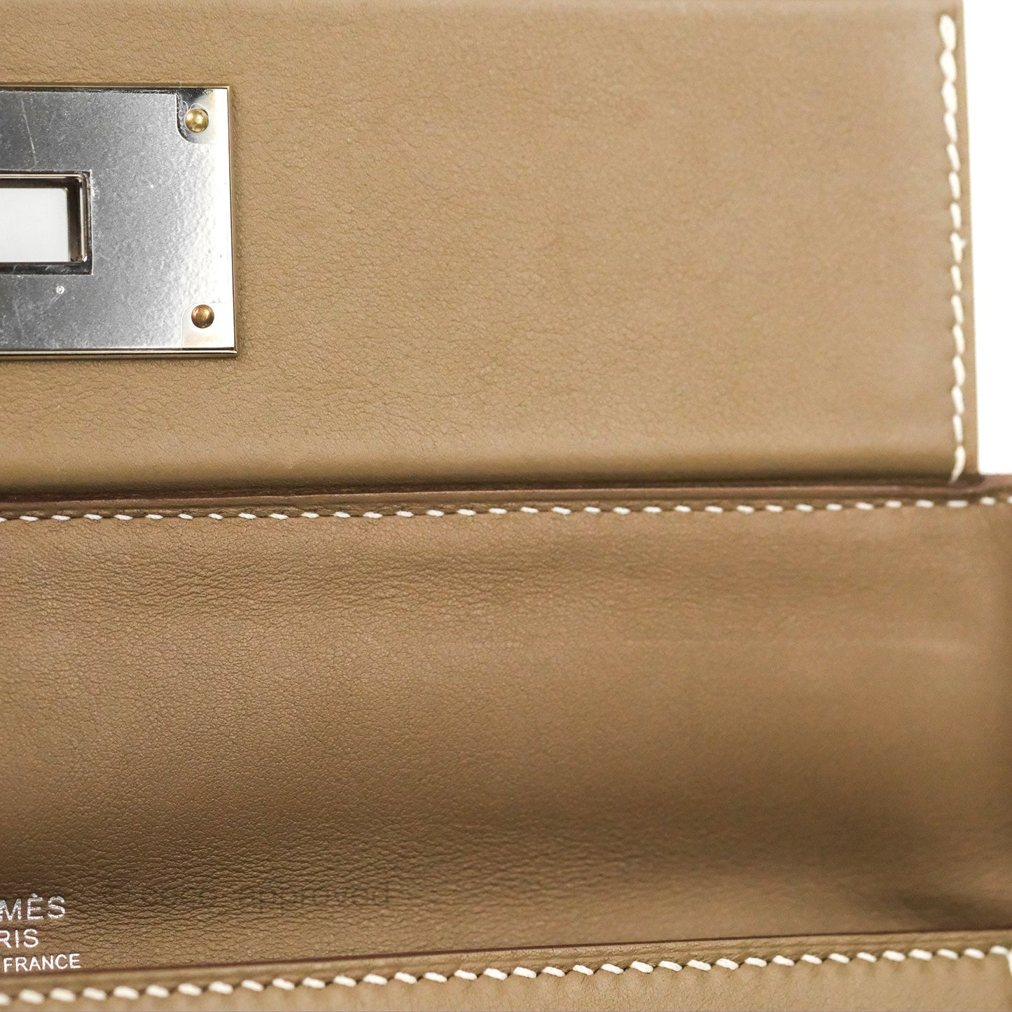 Hermès 24/24 29 Etoupe Togo Palladium Hardware