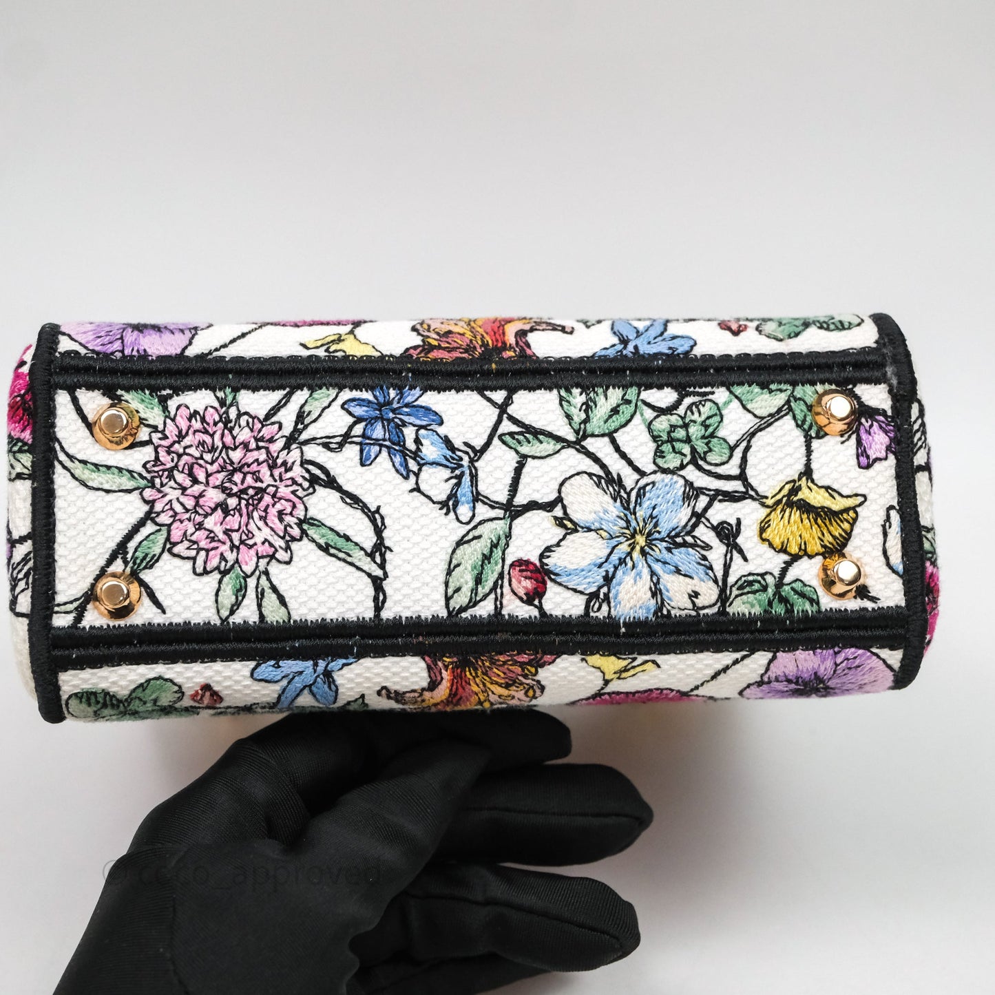 Christian Dior Mini Lady D-Lite Bag Florilegio Embroidered