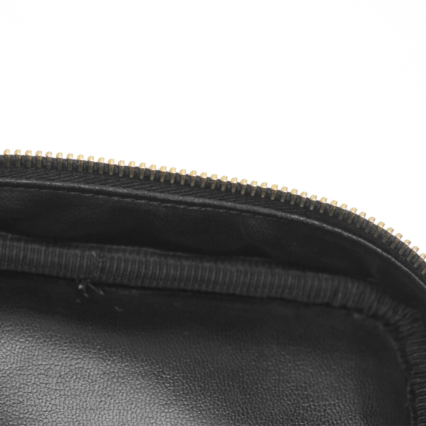 Chanel Vintage Vanity Case Black Caviar Gold Hardware