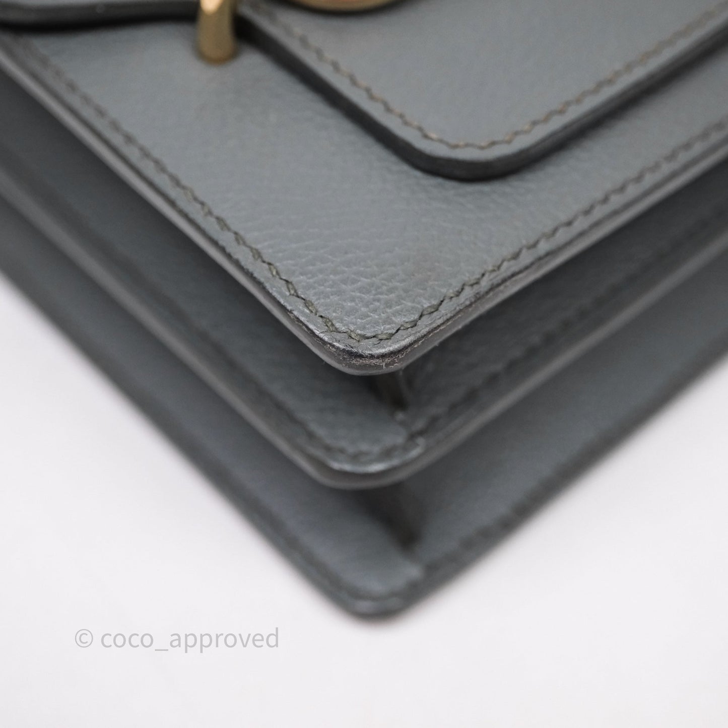Hermès Roulis Mini 18 Vert Amancde 63 Evercolor Gold Hardware